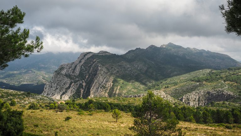 Sierra Bernia in Spain