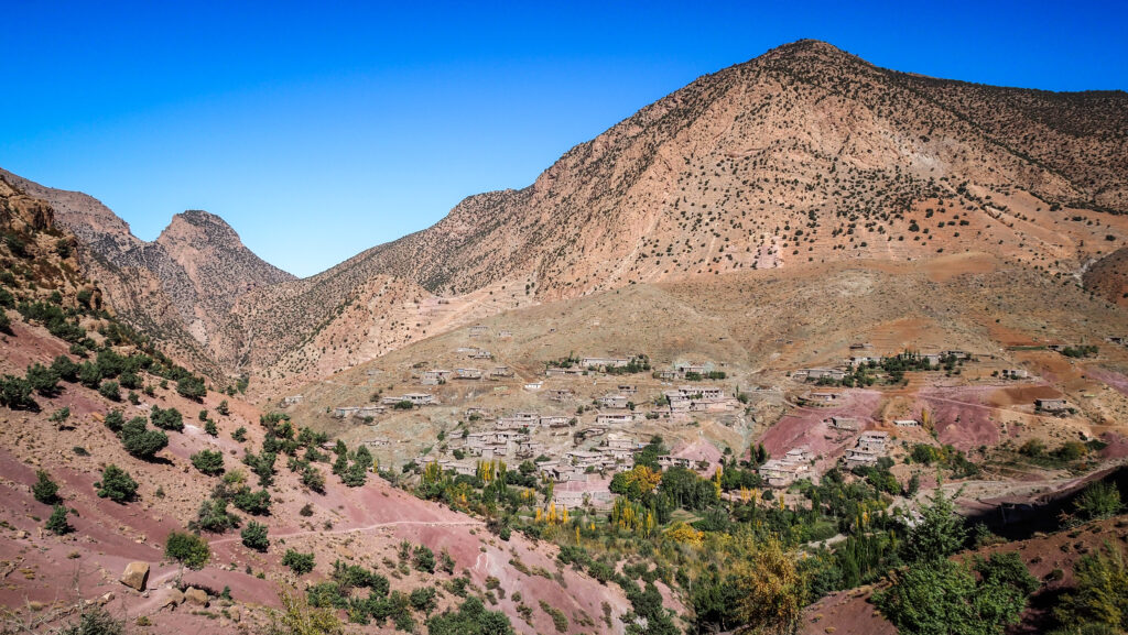 Taghia Gorge, Morocco