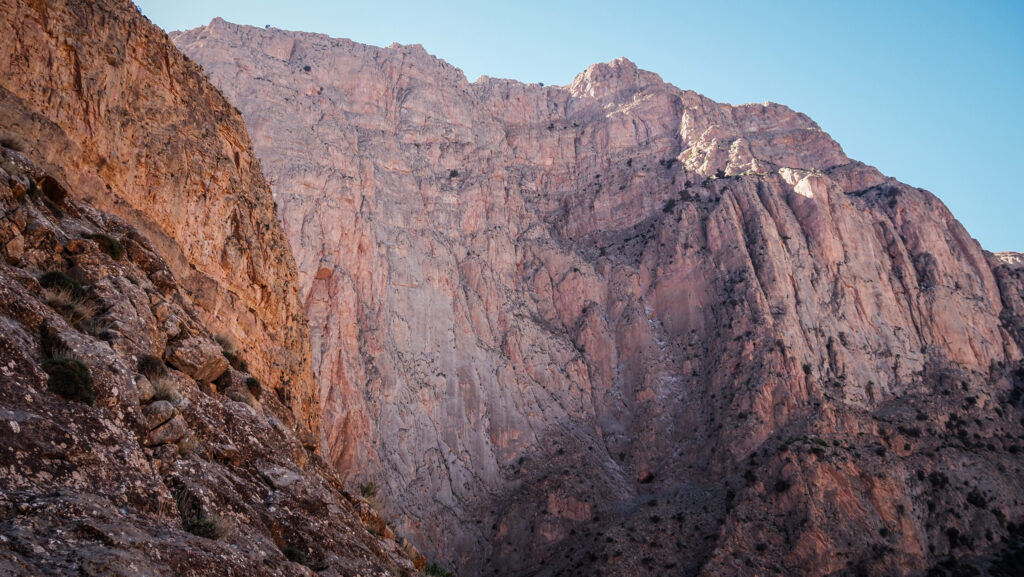 Taghia Gorge, Morocco