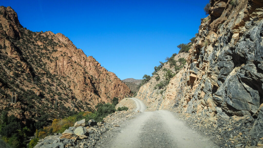 Taghia Gorge, Morocco