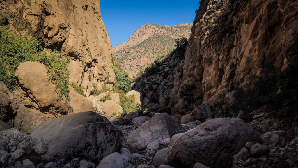 Taghia Gorge, Morocco